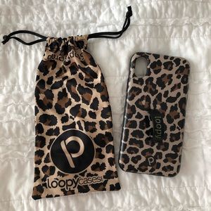 iPhone X/XS Leopard Loopy Case